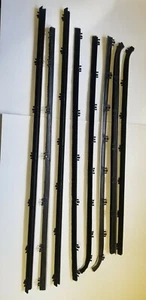 Fits 67 68 69 Dart 2 Door Hardtop Window Sweeps Fuzzies Whiskers Felts 1967 1968 - Picture 1 of 1