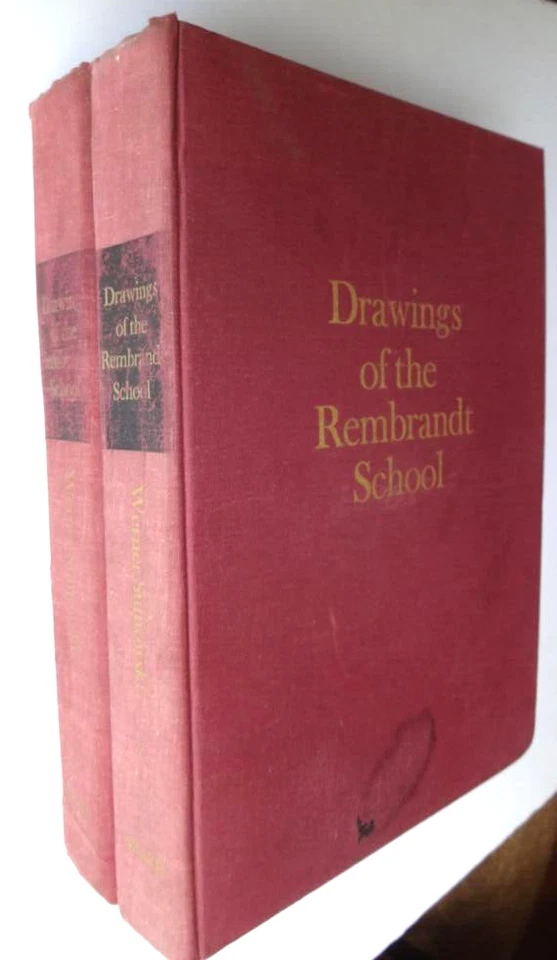 Collector Books "Drawings of the Rembrandt School" Books 1 & 2 Abaris Books Inc Foto 1 de 4