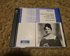 Massanet: Manon - Victoria De Los Angeles, Cesare Valletti - 2 Disks - Picture 1 of 3