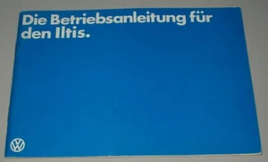 Betriebsanleitung VW Iltis Typ 183 Bedienungsanleitung Handbuch Stand 08/1980 - Imagen 1 de 11