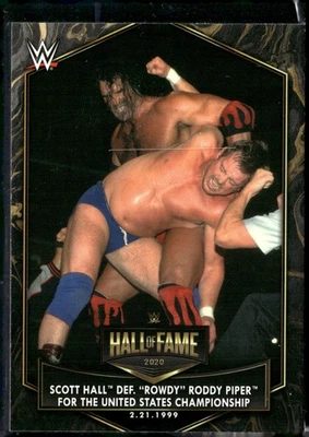 2021 Topps WWE of Fame Tribute SuperBrawl IX Scott Hall #HOF-10 - Image 1 of 2