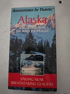 Adventures In Alaska Inland Passage VHS Video 1998 - Rare TRAVEL TAPE Film 0S&H - Picture 1 of 4