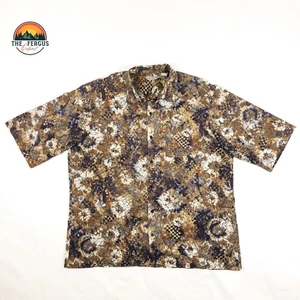 Vintage Da Vinci of California Hawaiian Style Shirt Made USA 100% Cotton Sz XXL - Picture 1 of 10