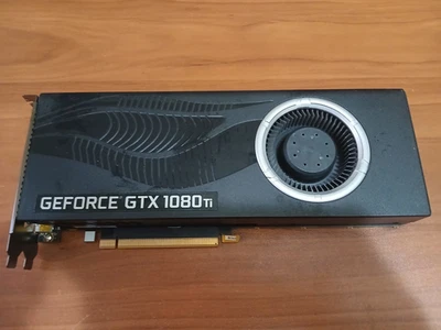 PNY Nvidia GeForce GTX 1080 Ti 11GB Graphics Card GPU PC Used - Image 1 of 4