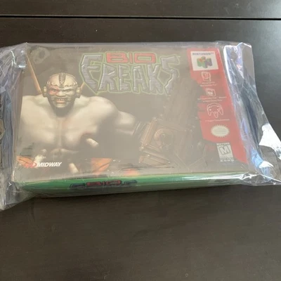 Bio F.R.E.A.K.S. (Nintendo 64, 1998) Bio Freaks PAL Version N64 Sealed  - Image 1 of 2