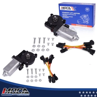 Motor de elevação de janela elétrica 2 peças para Buick Cadillac Chevrolet GMC Oldsmobile Saturn - Imagem 1 de 4