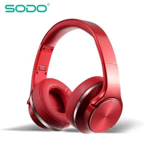 Casque Bluetooth Sans Fils NFC Sodo MH5 2 En 1 Avec Fonction Haut Parleur - Zdjęcie 1 z 5