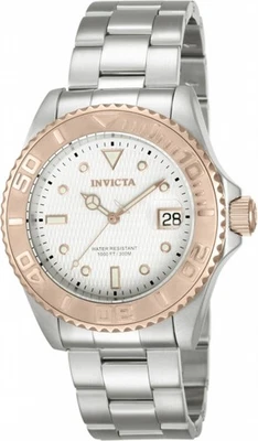 Invicta 12837 pro Diver Automatico Data Acciaio Inox Bracciale Uomo Orologio - Immagine 1 di 3