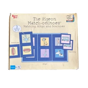 The Pigeon Match-ominoes - Matching Bingo and Dominoes Board Game by University - Picture 1 of 2