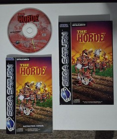 CIB, PAL The Horde Sega Saturn, In Very Good Condition, English version