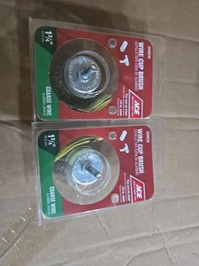 2 Spazzole a tazza filo ACE nuove FILO FINE con stelo 1/4" 1-3/4" #2099547 - Foto 1 di 2