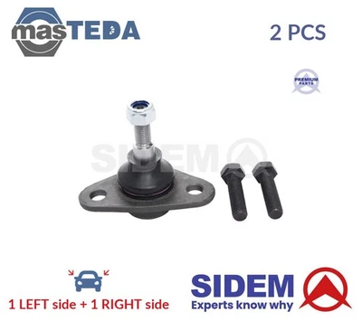 67184 SUSPENSION BALL JOINT PAIR FRONT SIDEM 2PCS FOR VOLVO 740,940,760,940 II - Image 1 of 4