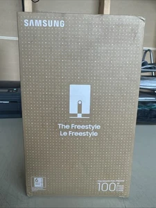 OPEN BOX - Samsung The Freestyle FHD HDR Smart Portable Projector  SP-LSP3BLAXZA - Picture 1 of 5