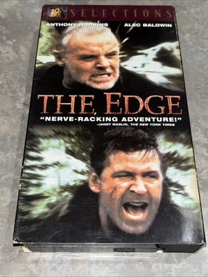 The Edge VHS  Alec Baldwin Anthony Hopkins ***TESTED*** Foto 1 de 4