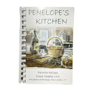 1990s Greek Cookbook Penelopes Kitchen Favorite Recipes Dione Chapter CT - Imagen 1 de 12