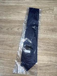 Cravate château adulte bleu marine / rouge à points Poka (D) - Photo 1/3