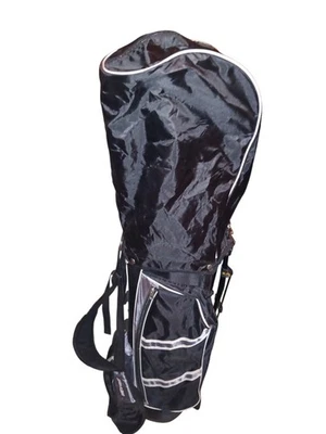 Bolsa de pie Nitro Golf negra ligera con divisores Foto 1 de 4