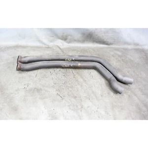 2008-2010 BMW E82 E88 135i N54 Factory Front Exhaust Down Pipe Pair Flanges OEM - Picture 1 of 4