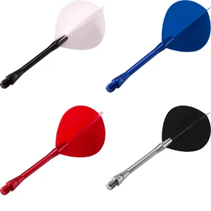 Alu Dart Schäfte Shafts + Pear DSX100 Darts Flights Combo Set - Bild 1 von 5