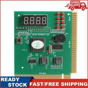 4-Digit LCD Display PCI & ISA Motherboard Tester Diagnostics for Mian Board - Afbeelding 1 van 10