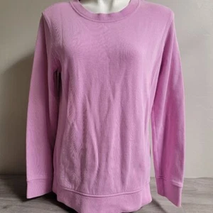 Duluth Trading rosa Tunika Top Gr. M Seitentaschen Thermo Waben Rundhalsausschnitt - Bild 1 von 12