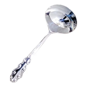 Antike Flöten versilbert Saucenkelle von Towle 1980 wie Esplanade - Bild 1 von 5