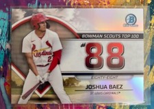 2023 Bowman Chrome Pick Your Card Bowman Scouts Top 100 Inserts 23 PROSPECTS