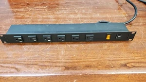 SL Waber X911CB Rack Mount Power Supply 6 Outlet 125V-AC 15A 110v or hard wire - Picture 1 of 4