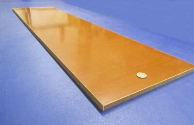 Micarta Canvas Phenolic CE Sheet  .500" (1/2") Thick x 12" x 48" - Image 1 of 4