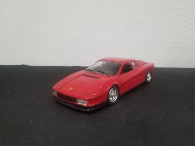 HOT WHEELS FERRARI TESTAROSSA 1984 ESCALA 1:18 DIECAST MODELO COCHE DIFÍCIL DE ENCONTRAR! Foto 1 de 4