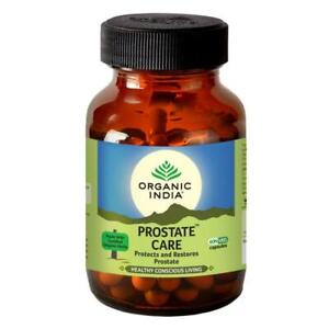 Organic India Prostate Care 60 Caps | Protects & Restores Prostate + Free Ship