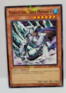 YUGIOH MOBIUS THE FROST MONARCH SP15-EN004 SHATTERFOIL LIGHT JUGADO - Imagen 1 de 1