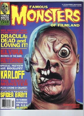 Famous Monsters of Filmland #210 (Nov/Dec 1995) Cover: The Cyclops by Dan Kirk - Image 1 of 2