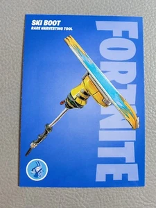 Ski Boot / Skully Splitter #H54 Rare Tool NM/M 2021 Fortnite Series 3 Panini - Picture 1 of 2
