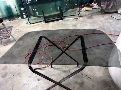 68-72 OLDSMOBILE F-85 заднее стекло стекла CUTLASS 442 дым 2DR HT - Изображение 1 из 2