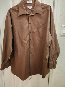 Concepts By Claiborne 100% Cotton xXL Long Sleeve Button Front Shirt - Picture 1 of 5