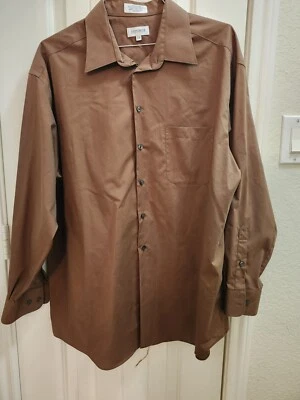 Concepts By Claiborne 100% Cotton xXL Long Sleeve Button Front Shirt - Image 1 of 4
