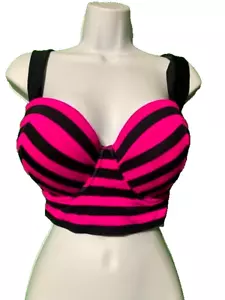Torrid push-up multi-way bra fit bikini top swim wear - Size 2 (18/20) underwire - Picture 1 of 11