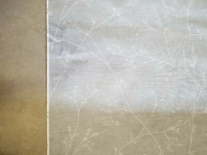 Vinyl Wallcovering Commercial 54”x 30 Yds Gray Floral Wallpaper By J. Josephson - Picture 1 of 5
