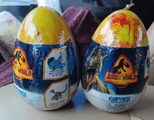 Lot of 2 NEW JURASSIC WORLD DOMINION EDITION CAPTIVZ DINOSAUR SLIME EGG - Picture 1 of 1