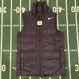 Nike Women's Essential Filled Puffer Vest Jacket Charcoal AQ3568-060 Sz S $100 - Picture 1 of 5