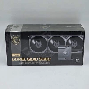 Kit refroidissement par eau 360 mm MSI MEG CORELIQUID S360 neuf - Photo 1/3