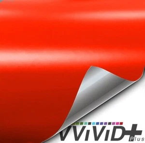 VVivid 2020 VVivid+ Matte Rosso Corsa Red (Ferrari Red) Vinyl Car Wrap | V217 - Picture 1 of 9