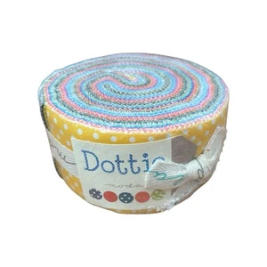 Moda “Dottie” Jelly Roll - 45010JR - 40 2.5” 100% Cotton Strips - OOP - Picture 1 of 4