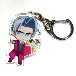 Ace Attorney Miles Edgeworth Marion Crepe Chief Version Acryl Schlüsselanhänger Japan - Bild 1 von 1