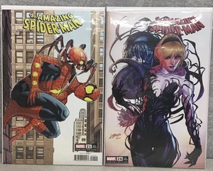 Lote de 2 cómics de The Amazing Spider-Man edición variada de Marvel - Imagen 1 de 4