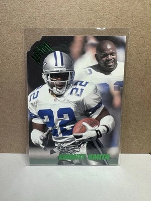 1998 absolute retail green emmitt smith #91 - Image 1 of 2