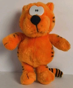 Heathcliff orange Katze Plüschtier Stofftier 10 Zoll 1997 Nanco - 80er Jahre Kinder Cartoon - Bild 1 von 6