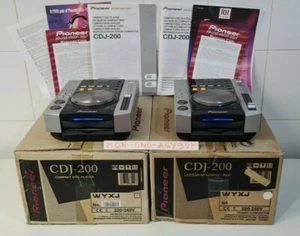Pioneer CDJ-200 Coppia in perfette condizioni scatola manuali - Foto 1 di 12