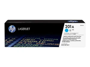 Original Toner HP 201A Cyan LaserJet Pro M252dn M252dw MFP M277c6 OVP beschädigt - Afbeelding 1 van 1
